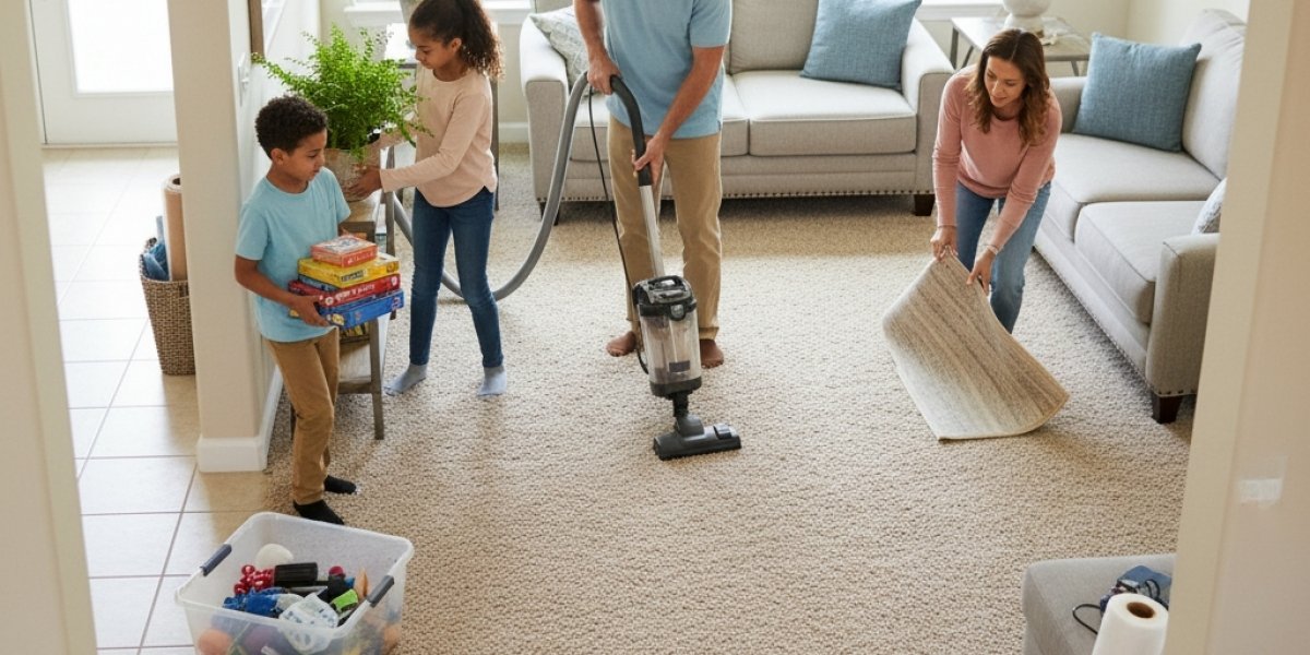Preparing Your Home Before a Professional Carpet Cleaning Appointment